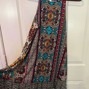 Colorful Bohemian Midi Dress